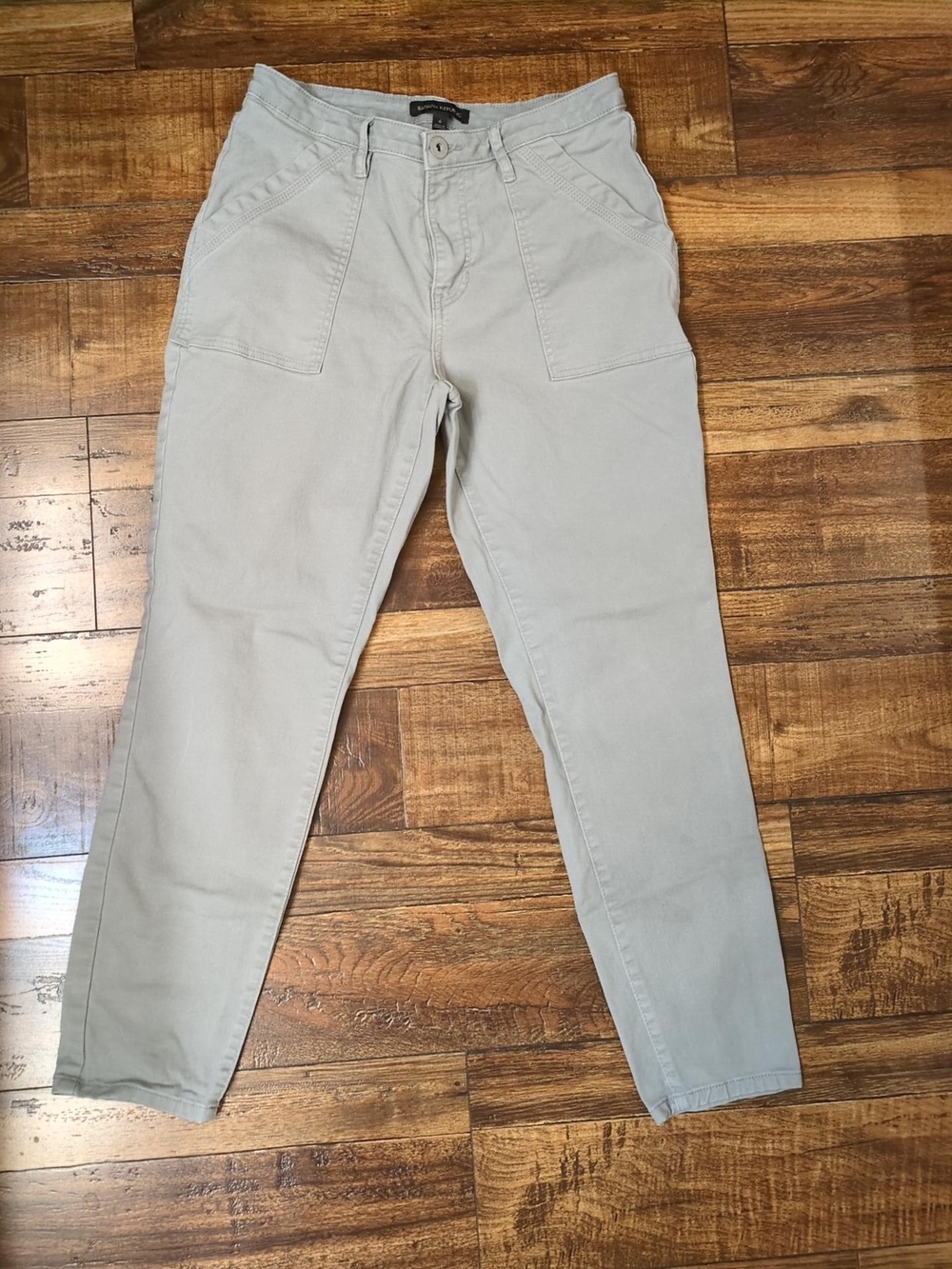 Banana Republic Utility Chino Pants Women’s 6 - Gray